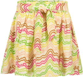 Like Flo Multi Minirok Fancy Woven Rainbow Skirt 5730