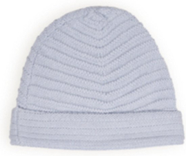 Petite Maison-Jongens muts gebreid-blauw