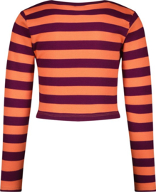Vingino shirt basic crop rib detail Fresh Coral