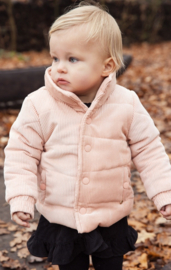 Koko Noko  winterjas Rib Soft Pink 40904