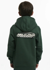 MALELIONS JUNIOR LAYERED HOODIE - DARK GREEN