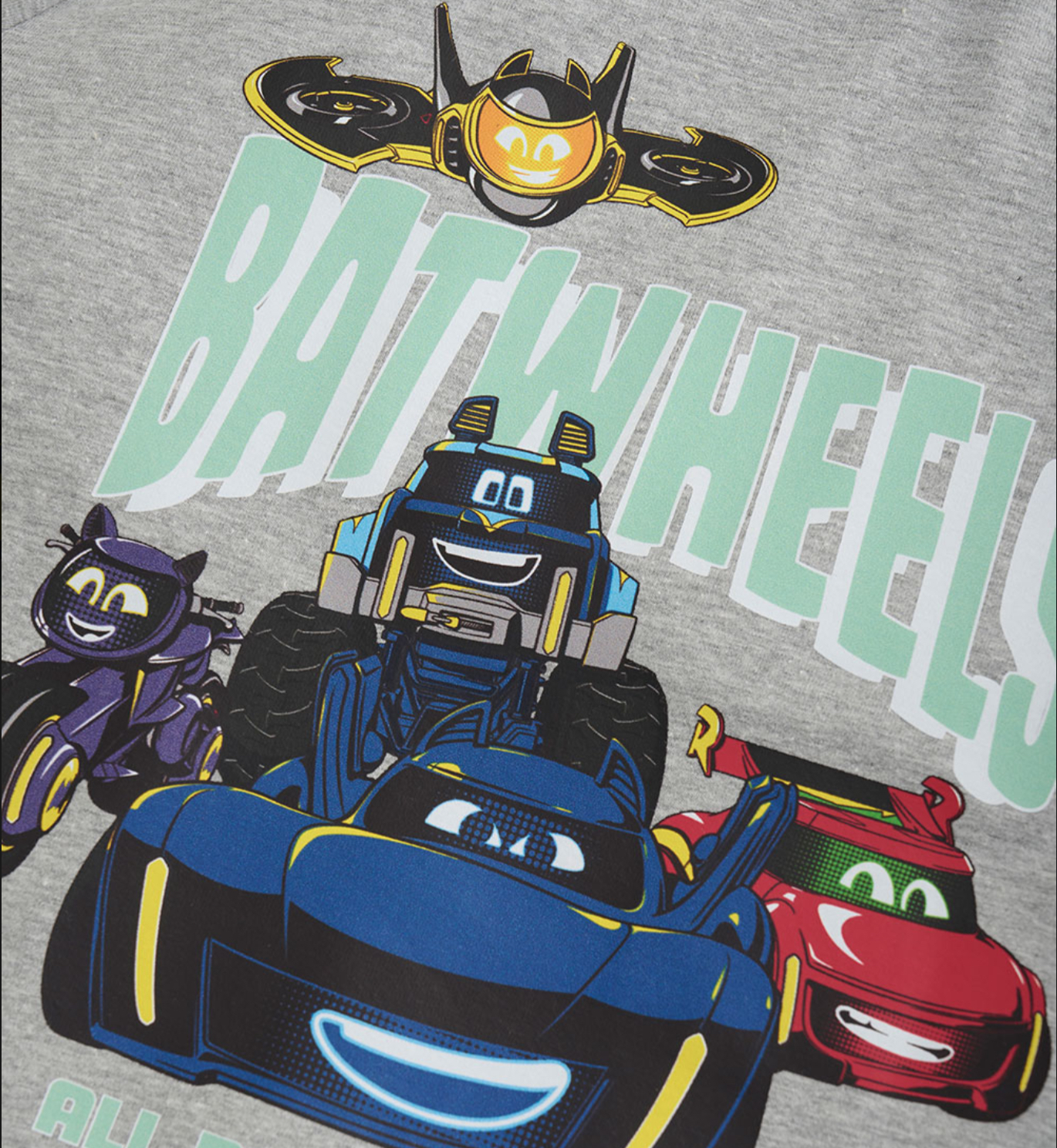 Minymo Jongens shirt Batwheels