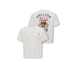 ONLY KOGBILIE SS LOOSE TEDDY TOP JRS NOOS