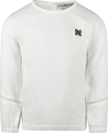 Koko Noko Meisjes Blouse - Off white 54951