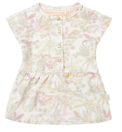 Noppies Girls Dress Nambe shirt sleeve all over print