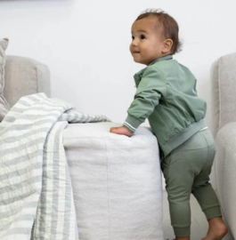 Dirkje boys baby pants Green 50657