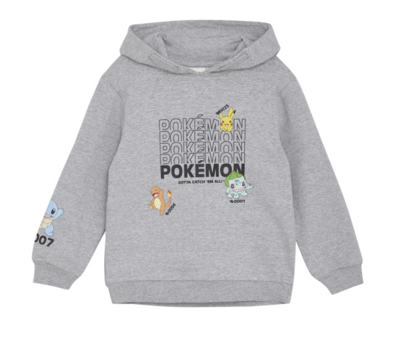 Minymo Jongens hoodie Pokemon