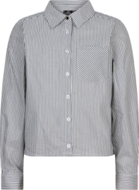 Indian Blue Jeans Meisjes shirt ls cropped streep - Lily wit
