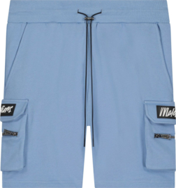 MALELIONS MEN POCKET CARGO SHORT -VISTA BLUE