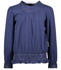 B.Nosy shirt met kant Space Blue 5121