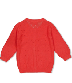 Feetje vest knit Cherry Sweetness 51300380