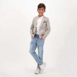 Vingino Straight Jeans Peppe Blauw