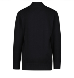 Raizzed knit trui Longwood black