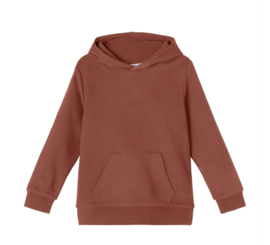 NAME IT NMFLENO LS SWEAT WH BRU NOOS