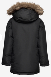 JACK & JONES JWHGREAT PADDED PARKA JNR BLACK