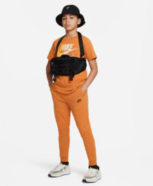 Nike Tech Fleece Jogger Kids Oranje Zwart