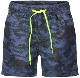 DJ Dutchjeans - Zwembroek - Legerprint - Blauw