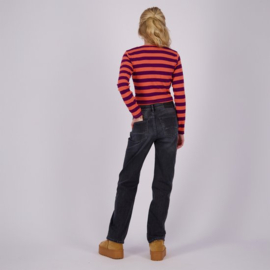 Vingino shirt basic crop rib detail Fresh Coral