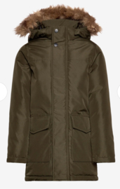 JACK & JONES JWHGREAT PADDED PARKA JNR FOREST NIGHT