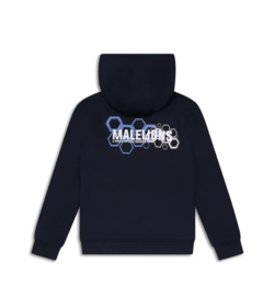 MALELIONS JUNIOR BORDERS HOODIE - BLACK