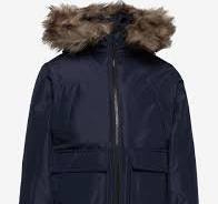 JACK & JONES JWHGREAT PADDED PARKA JNR NAVY BLAZER