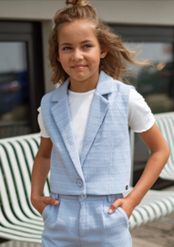 Like Flo Demi Gilet Ice Blue