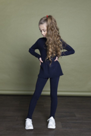 Le Chic Heather Meisjes Legging Navy