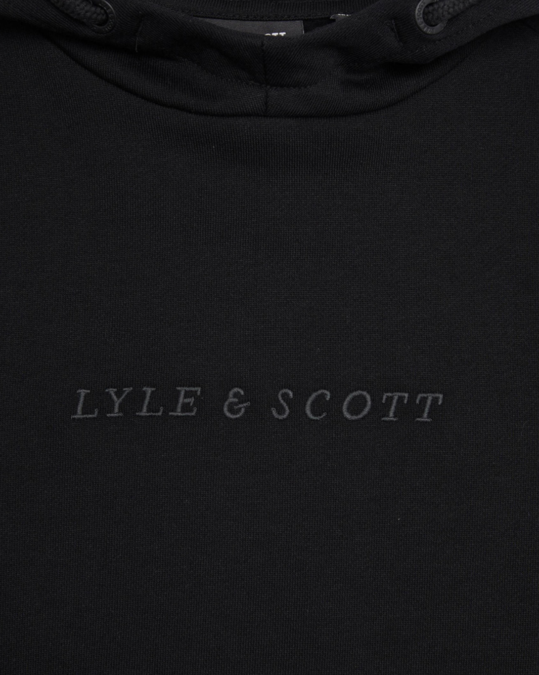 LYLE & SCOTT Cargo Pocket Hoodie Black