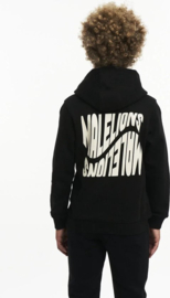 MALELIONS JUNIOR WAVE GRAPHIC HOODIE - BLACK