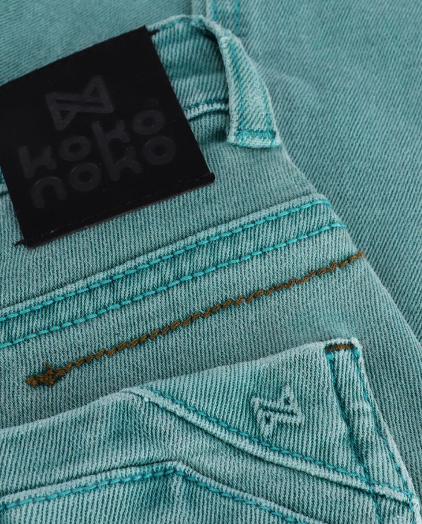 Koko Noko spijkerbroek Teal 44819