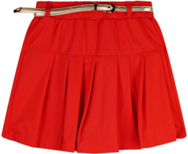 NONO PU skort meisjes - loving rood
