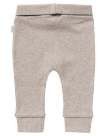 Noppies U Pants comfort rib Naura Taupe melange