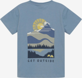 COLOR KIDS Shirt ' COT-shirt mit Backprint' 742105