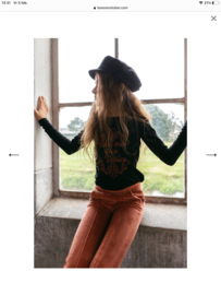 LOOXS REVOLUTION  velours broek skinny fit