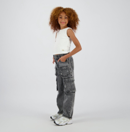 Vingino -Meisjes t-shirt ss basic-Real White