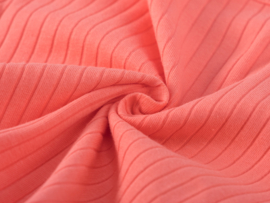 SOMEONE - Cropped Shirt Regi - Coral