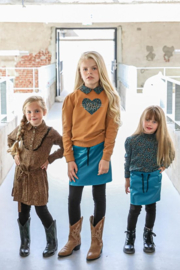 Vinrose meisjes rok shaded spruce