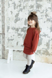 Daily7 meisjes hoodie Barn Bordeaux