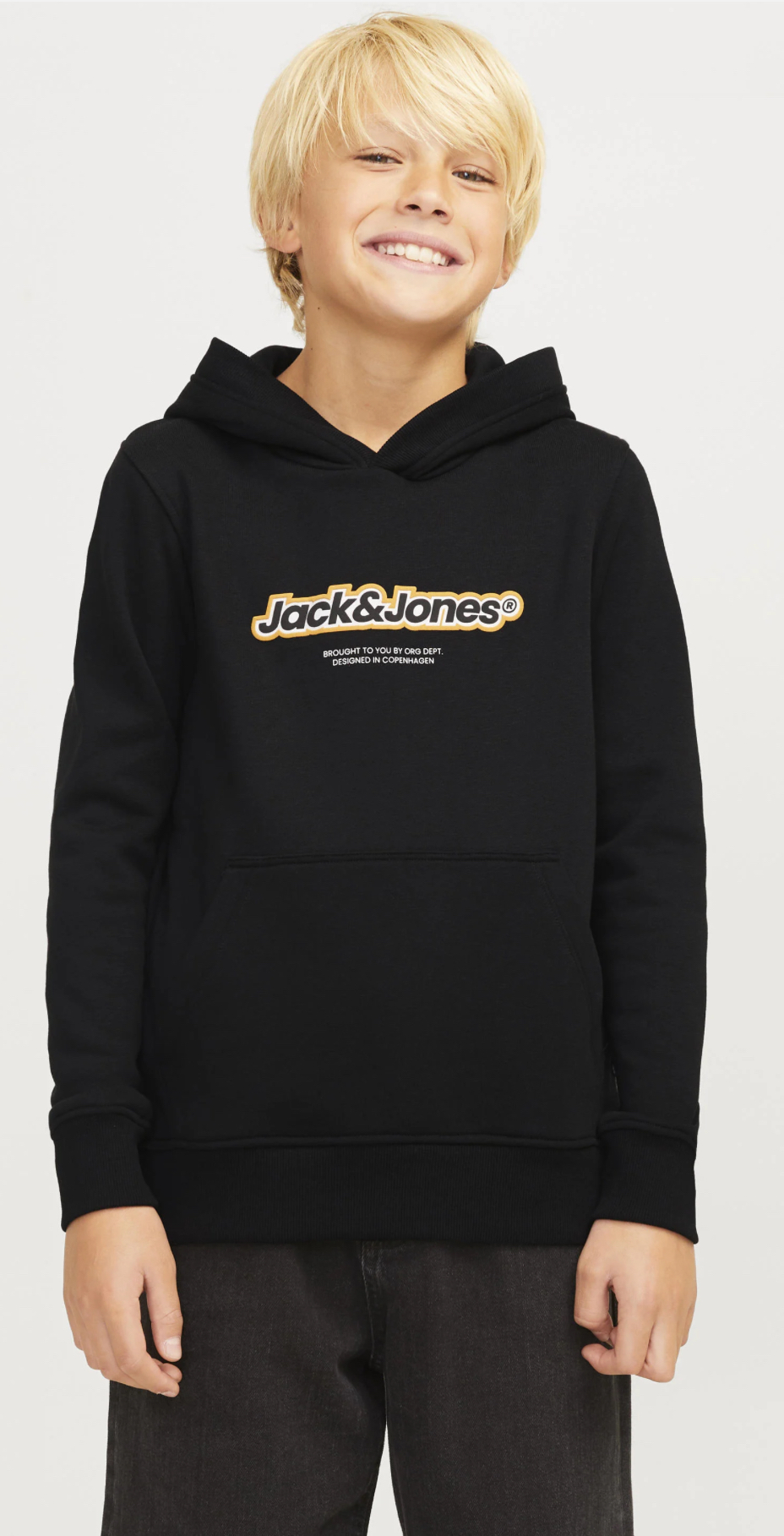 JACK & JONES JORVESTERBRO NEWTON BRNDG SWEAT BF JNR