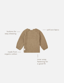 Noppies Baby U Cardigan knit ls Pino Light Green