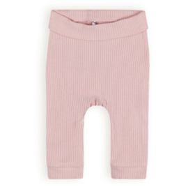 Petite Maison- Seg rib jersey broek- Pastel roze