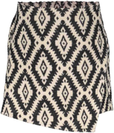 Geisha - Skort - Black/offwhite