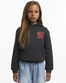 MALELIONS JUNIOR WAVE GRAPHIC HOODIE - IRON GREY