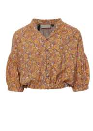 LOOXS CROPPED BLOUSE VISCOSE FLOWER