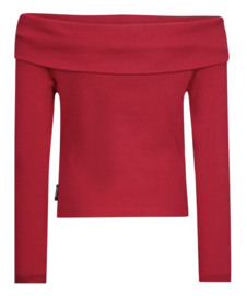 Retour shirt Lorda Merlot Red