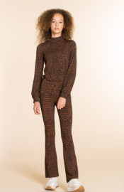 Geisha shirt 22639k black/camel