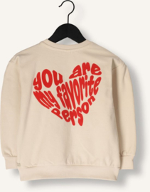 DAILY7 Sweater Brushed Backprint