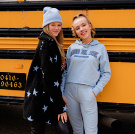 Vingino x Senna Bellod meisjes hoodie Nala blauw