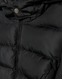 Blue Seven winterjas zwart