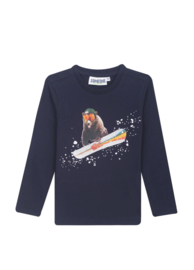 Someone t-shirt - navy- longsleeve - Elliot